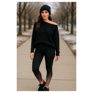 47. Sweater and Legging Monochrome with a Twist Outfit Set